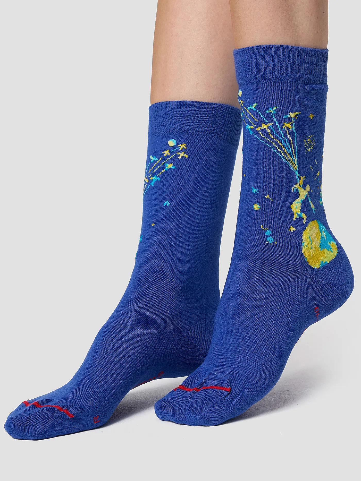 MUSEARTA | Herren Socken FLYING AWAY - DER KLEINE PRINZ blue-multi (40-46) | 